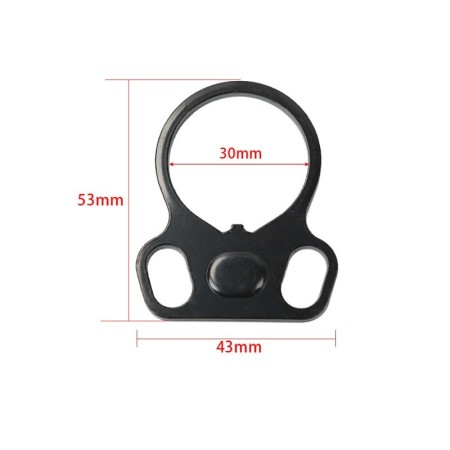 Metal Ambidextrous Sling Adapter for M4 / AR15 GBB | Milshed