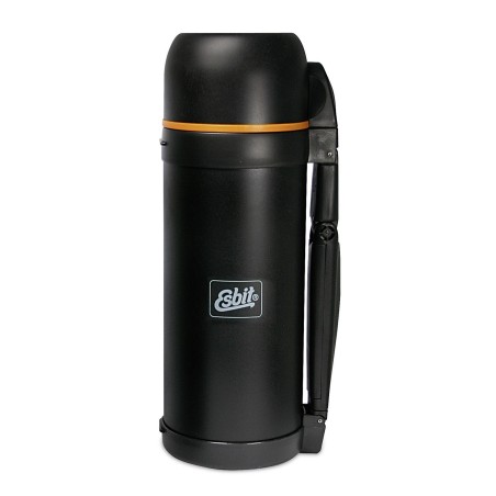 Esbit vacuum thermos bottle XL, 1.5l, black matte