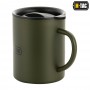 M-Tac 400 ml Insulated Mug with lid, olive green 1