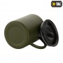 M-Tac 400 ml Insulated Mug with lid, olive green 2