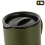 M-Tac 400 ml Insulated Mug with lid, olive green 3