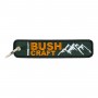 Keychain, "Bushcraft", green