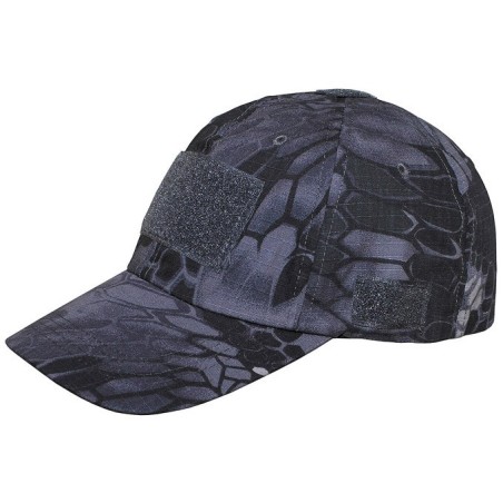 Operations Cap, with velcro, snake black