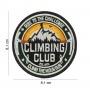 Fosco Riidest embleem "Climbing Club"