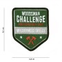 Fosco Riidest embleem "Woodsman Challenge"