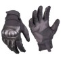 Backhand and palm view showing carbon knuckles and non-slip grip.