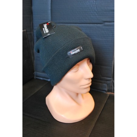 Watch Cap,, acryl, anthracite, short, Thinsulate lining 