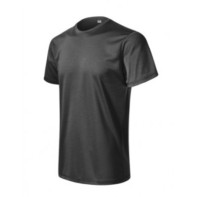 Malfini Change (GRS) T-shirt, melange black