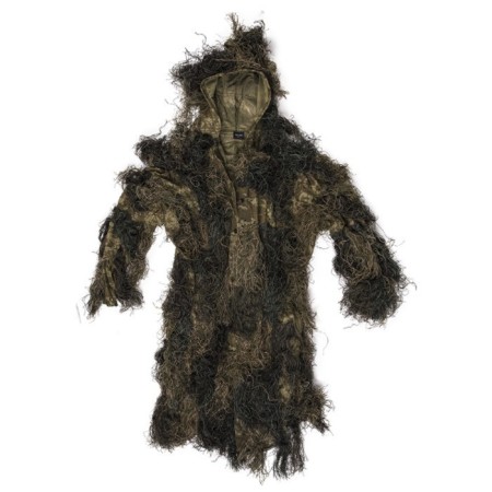 Маскировочная парка Mil-Tec Woodland Ghillie Parka целиком