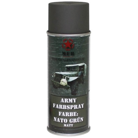 Army Spray Paint, NATO green, 400 ml