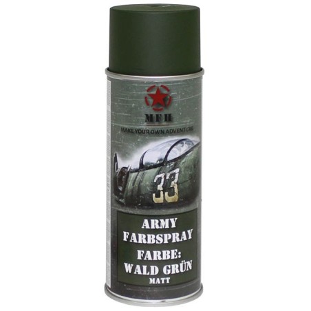 Army Spray Paint, Forest green, 400 ml