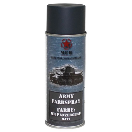 Army Spray Paint, WH grey (Panzer tank) mat, 400 ml