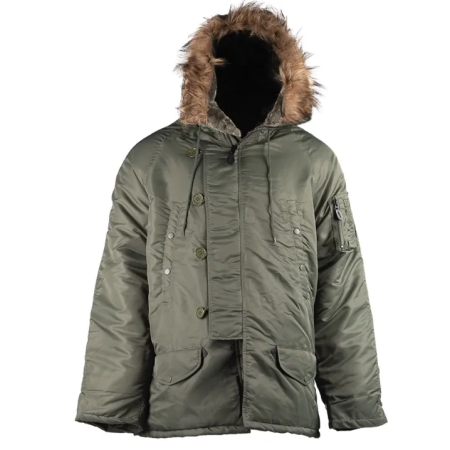 Mil-tec Polaarparka N3B roheline