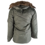  Mil-tec Polaarparka N3B oliivroheline