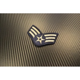 Текстильный знак "(USAF) SRA Senior Airman"