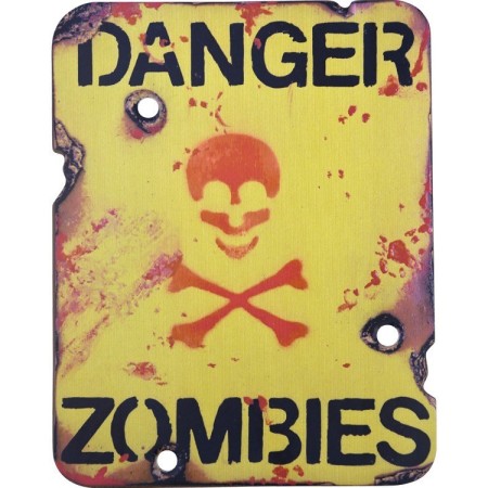 Знак "Danger Zombies"