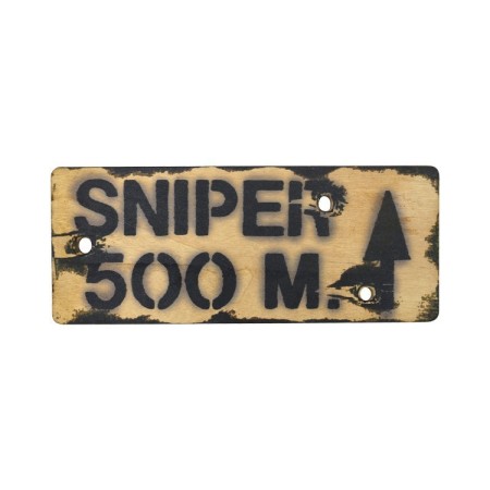 Знак "Sniper 500m"