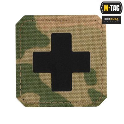 M-Tac Velcro märk "Medic Cross", multicam