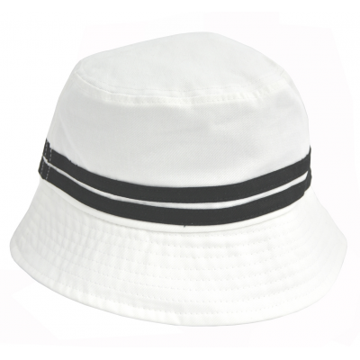 AB Bucket Hat, белый/черный