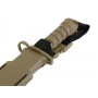 CYMA dummy bayonet for M4/M16, tan 1