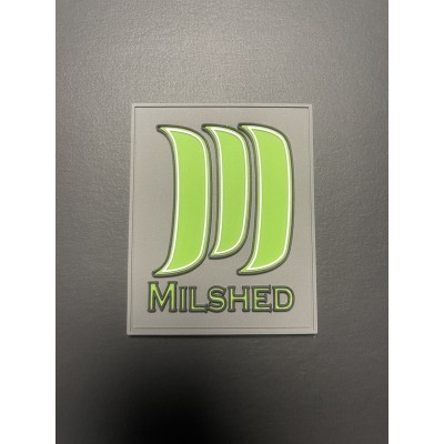 Velcro PVC patch, "Milshed"