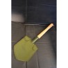 Лопата, О. Д. зеленый, дополнительный твердый, деревянная ручка, крышка