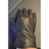 Кожаные перчатки BW, выстроились, черный