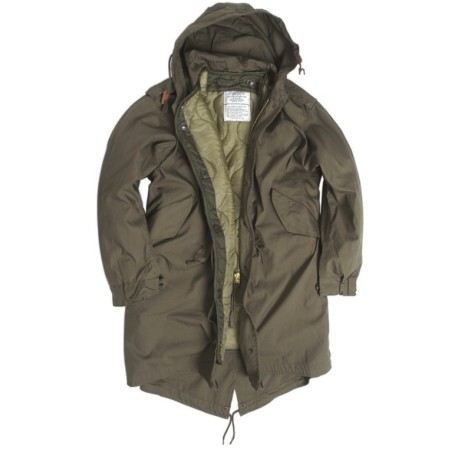 US M51 Shell parka with liner, od green