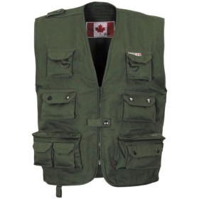 Canadian Outdoor Vest, OD green