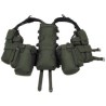 Tactical Vest, OD green, with various pockets 