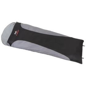 FoxOutdoor Ultralight sleeping bag in black and grey