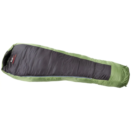 FoxOutdoor Duralight sleeping bag in OD green and black