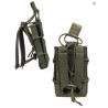 Open top single Molle Magazine pouch, od green