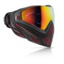 Пейнтбол маск DYE I5 FIRE Black/Red
