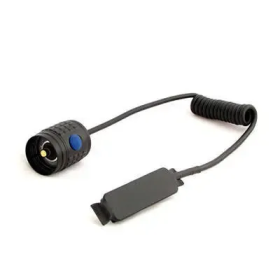 Тактическая выносная кнопка Olight RM20S с витым шнуром для фонарей M20SX Javelot нового типа.