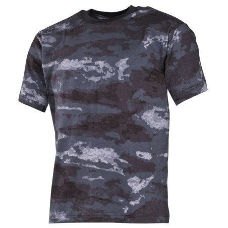US футболка, в классическом стиле, HDT camo grey