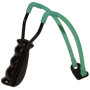 MFH "Fun" slingshot with black metal frame and ergonomic handle.