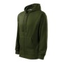 Malfini Trendy Zipper pusa roheline