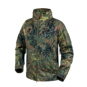GUNFIGHTER Куртка - Windblocker Shark Skin - Flecktarn