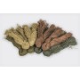 Все маскировочные нити Helikon-Tex Ghillie Fiber Yarns в разложенном виде
