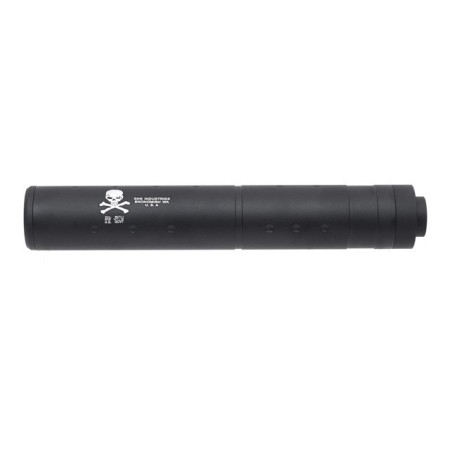 Dummy suppressor Skull logo 196X32mm - черный