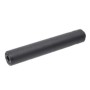  Dummy suppressor Skull logo 196X32mm - черный