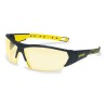 Safety glasses Uvex i-works, black/yellow