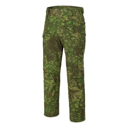 Вид спереди тактических брюк Helikon-Tex Urban Tactical Flex в камуфляже PenCott Wildwood.