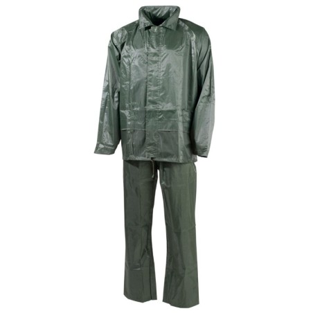 MFH дождя куртку и брюки набор, Зеленый