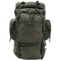 Matkakott Tactical 55L - oliivroheline