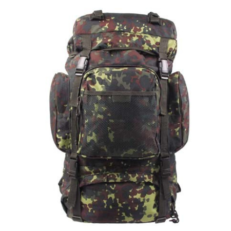MFH Matkakott Tactical 55L flecktarn