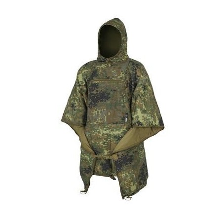 SWAGMAN ROLL® Пончо - Climashield® Apex 67g - Flecktarn