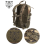  Laste seljakott Assault Kids 14L woodland