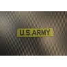 Текстильный знак «US ARMY», зеленый/черный